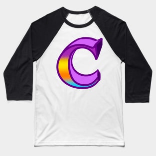 Top 10 best personalised gifts 2022  - Letter C cee ,personalised,personalized with pattern Baseball T-Shirt